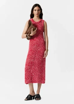& Other Stories Strickkleid in Midi-Länge