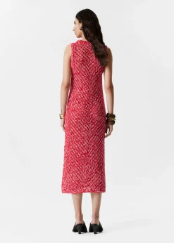 & Other Stories Strickkleid in Midi-Länge