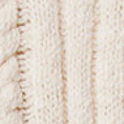 & Other Stories Strickpullover mit Zopfmuster und V-Ausschnitt