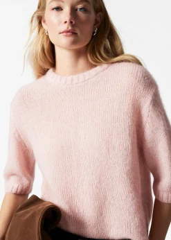 & Other Stories Strick-T-Shirt aus Mohair-Mix