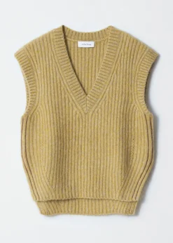 & Other Stories Strickweste mit V-Ausschnitt aus Mohair-Mix