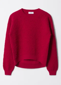 & Other Stories Strukturierter Jacquard-Strickpullover