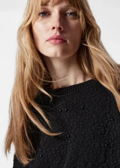 & Other Stories Strukturierter Jacquard-Strickpullover