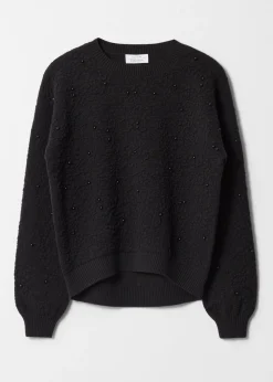 & Other Stories Strukturierter Jacquard-Strickpullover