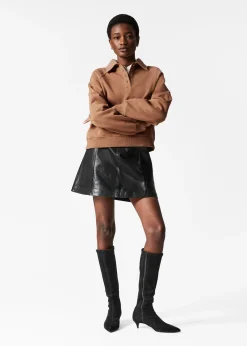 & Other Stories Sweatshirt mit Polokragen