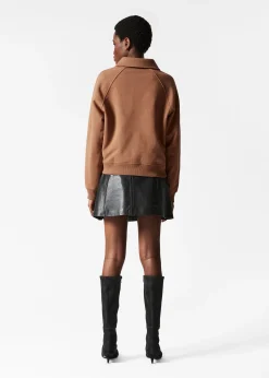 & Other Stories Sweatshirt mit Polokragen