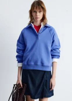 & Other Stories Sweatshirt mit Polokragen