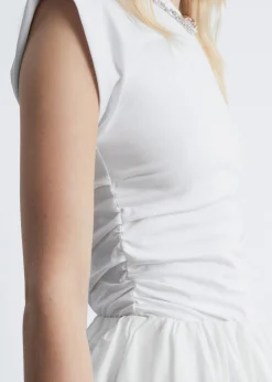 & Other Stories Tanktop aus Jersey mit Raffungen
