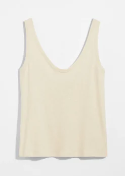 & Other Stories Tanktop aus Leinen-Mix