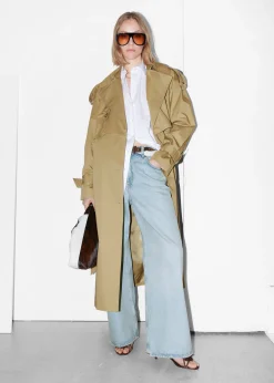 & Other Stories Trenchcoat mit Gürtel