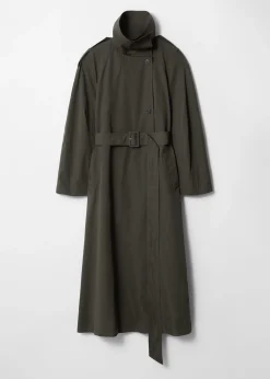& Other Stories Trenchcoat mit hohem Kragen