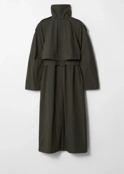 & Other Stories Trenchcoat mit hohem Kragen