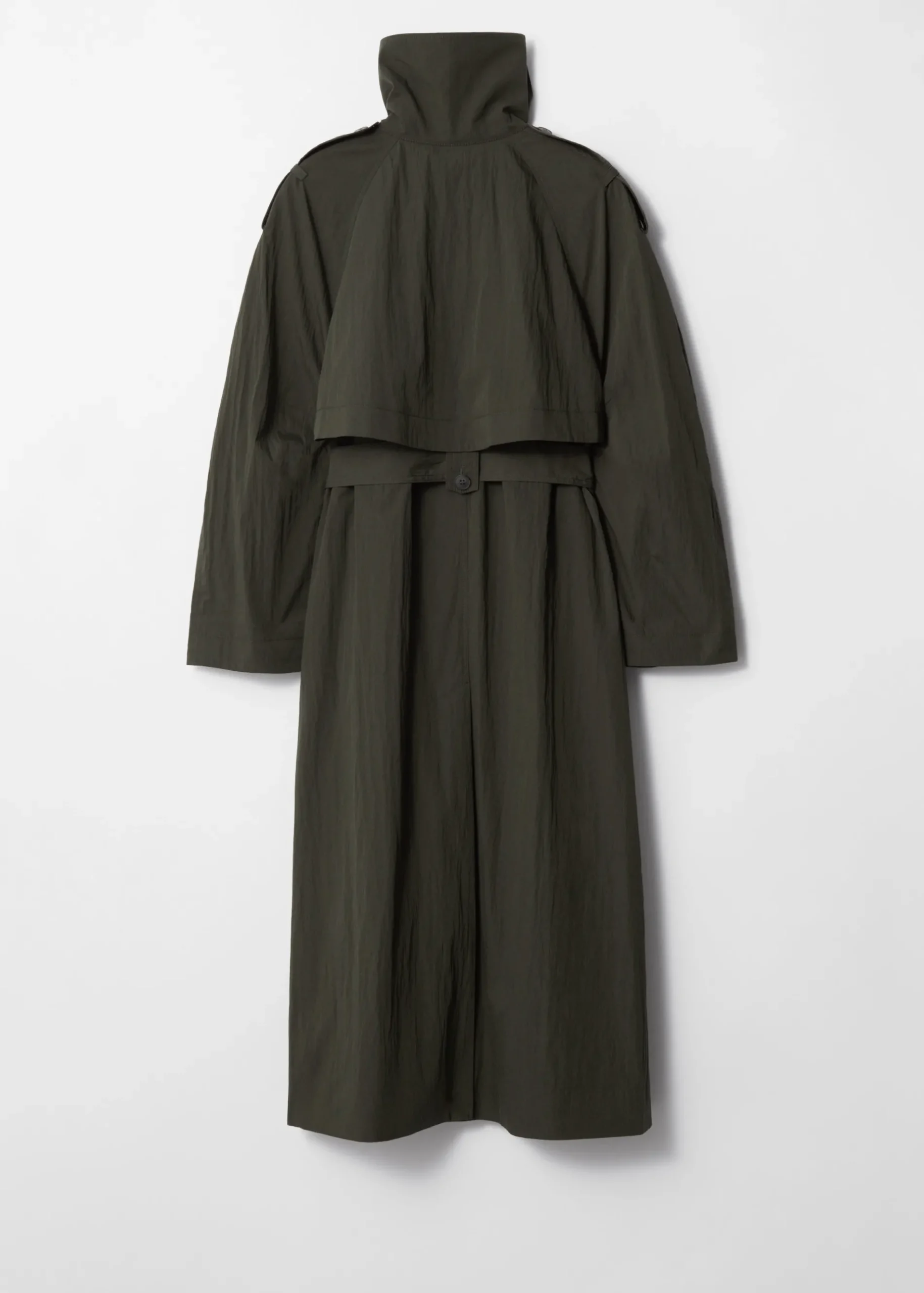 & Other Stories Trenchcoat mit hohem Kragen