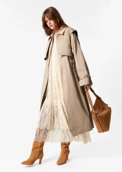 & Other Stories Trenchcoat mit Tunnelkragen