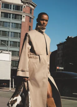 & Other Stories Trenchcoat mit Tunnelkragen