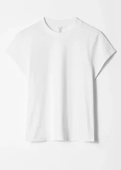 & Other Stories T-Shirt aus Baumwolle mit Rundhalsausschnitt