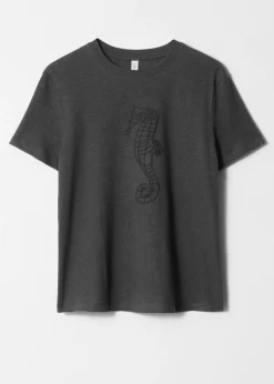 & Other Stories T-Shirt aus Leinenmischung
