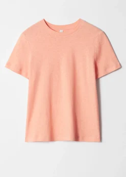& Other Stories T-Shirt aus Leinenmischung