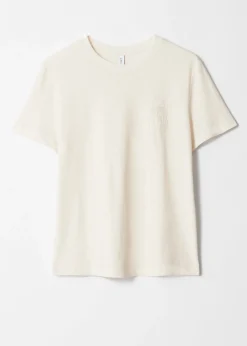 & Other Stories T-Shirt aus Leinenmischung