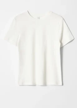 & Other Stories T-Shirt aus Leinenmischung