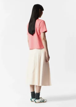 & Other Stories T-Shirt mit Blumenapplikation
