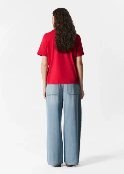 & Other Stories T-Shirt mit Rundhalsausschnitt