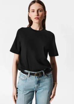 & Other Stories T-Shirt mit Rundhalsausschnitt