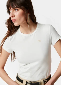 & Other Stories T-Shirt mit Stickerei
