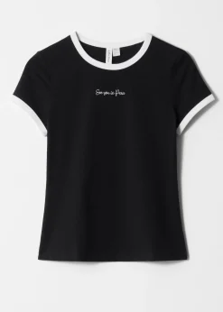 & Other Stories T-Shirt mit Stickerei