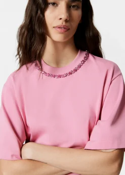 & Other Stories T-Shirt mit Verzierung