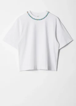 & Other Stories T-Shirt mit Verzierung