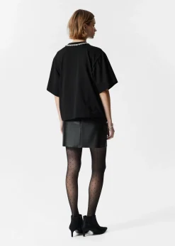 & Other Stories T-Shirt mit Verzierung