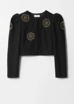 & Other Stories Tweedjacke mit Verzierungen