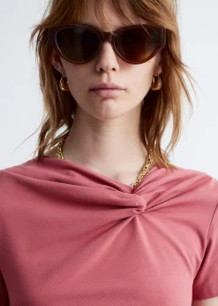 & Other Stories TwistDetail Tshirt