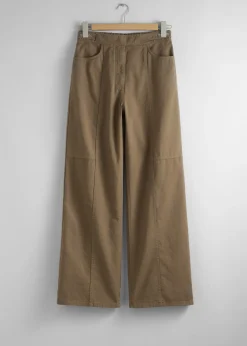 & Other Stories Utility-Hose mit geradem Bein
