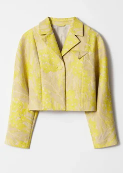 & Other Stories Verkürzte Jacquard-Jacke