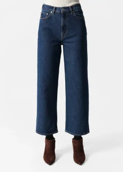 & Other Stories Verkürzte Jeans mit weitem Bein