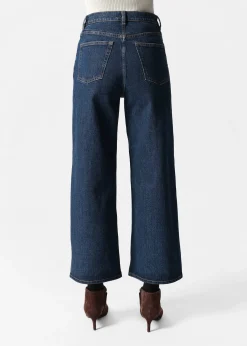 & Other Stories Verkürzte Jeans mit weitem Bein