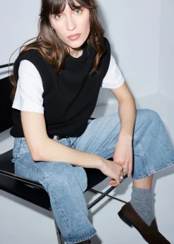 & Other Stories Verkürzte Jeans mit weitem Bein