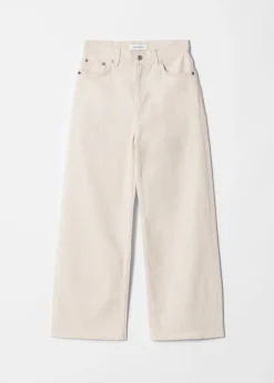 & Other Stories Verkürzte Jeans mit weitem Bein