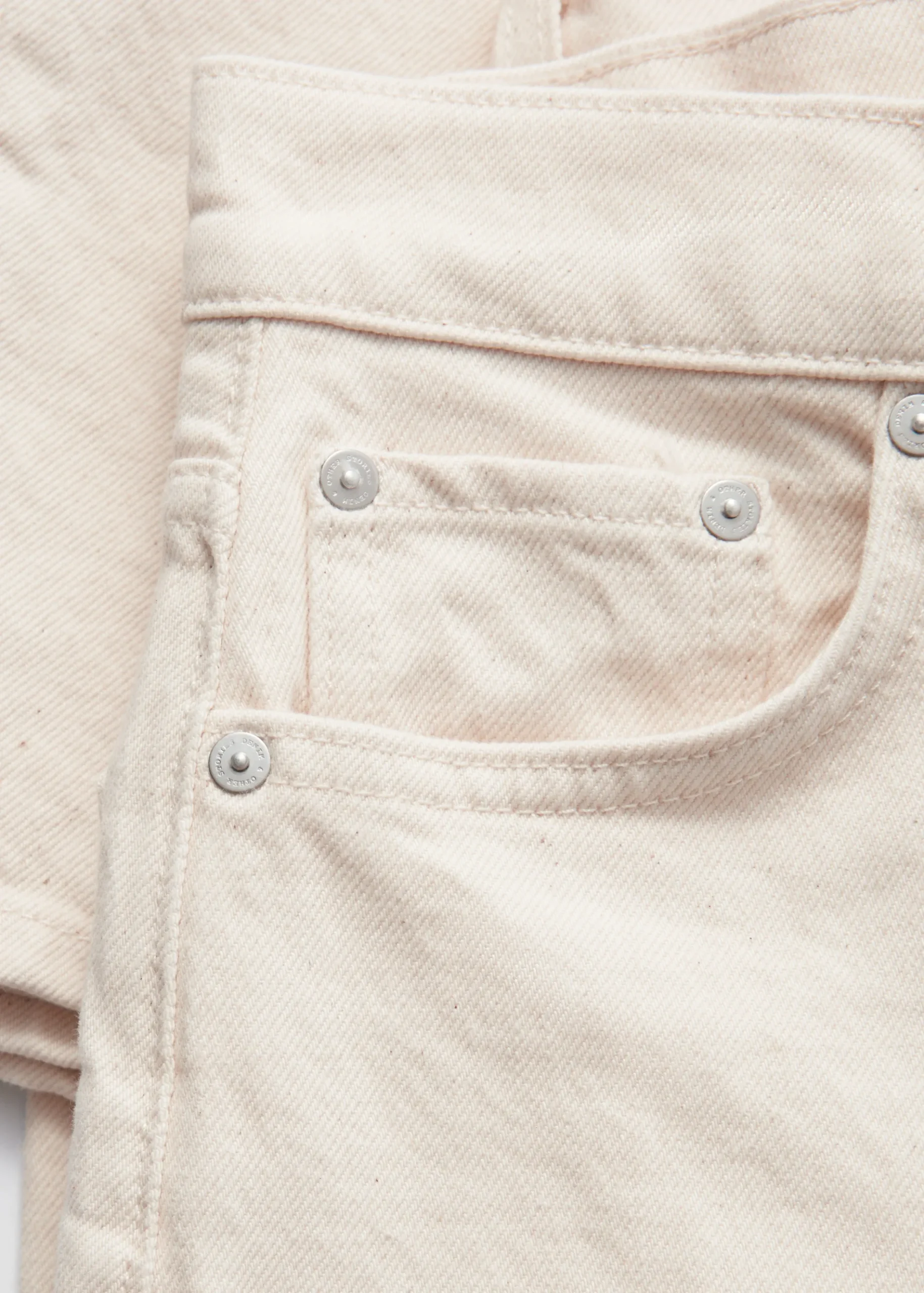& Other Stories Verkürzte Jeans mit weitem Bein