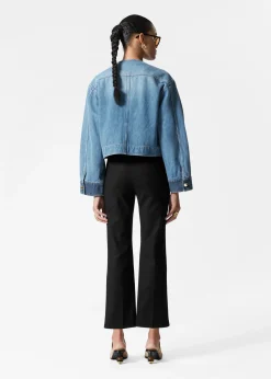 & Other Stories Verkürzte Jeansjacke