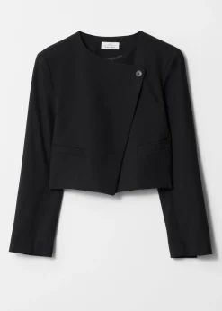 & Other Stories Verkürzter Blazer ohne Kragen