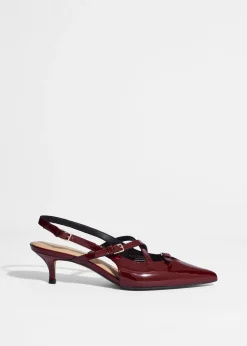 & Other Stories Verzierte Slingback-Pumps