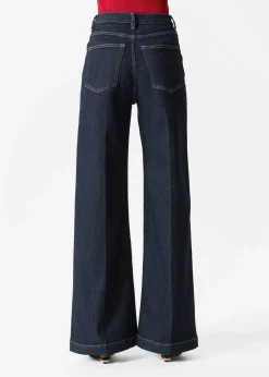& Other Stories Weite Jeans mit Bügelfalten