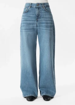 & Other Stories Weite, lange Jeans