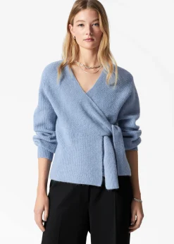 & Other Stories Wickel-Strickjacke aus Alpaka-Mix