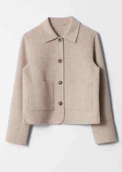& Other Stories Wolljacke mit Kragen